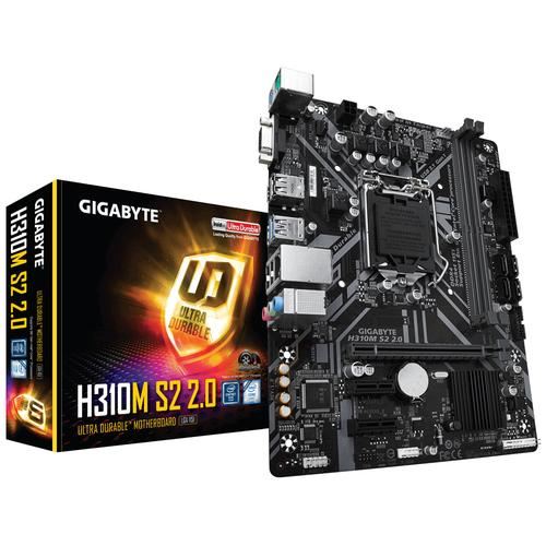 Gigabyte H310M S2 2.0 carte mère LGA 1151 (Emplacement H4) Micro ATX Intel® H310