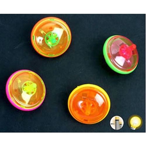 2 Toupie Lumineuse 4 Cm Jouet Plein Air