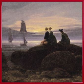 Tableau Imprimé 'L'Ekseer' De Caspar David Friedrich - Prêt à Accrocher - Style Romantisme Allemand