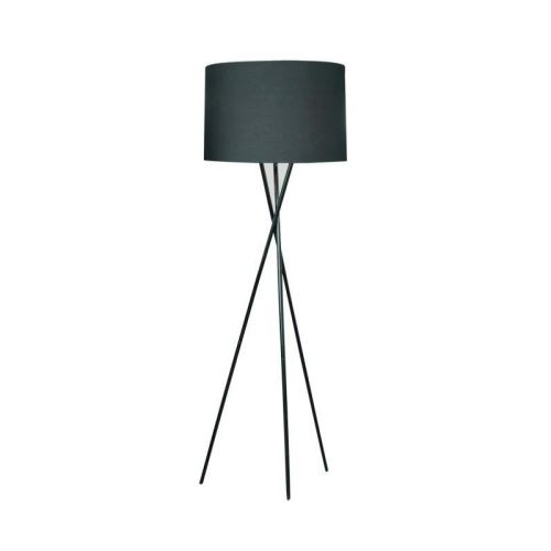 MIKADO Lampadaire Noir a Trépied, hauteur 160 cm