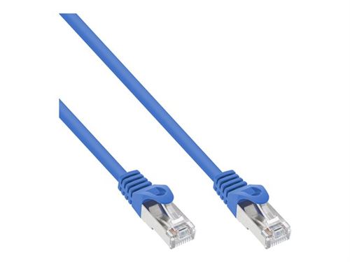 InLine cordon de raccordement - 1 m - bleu