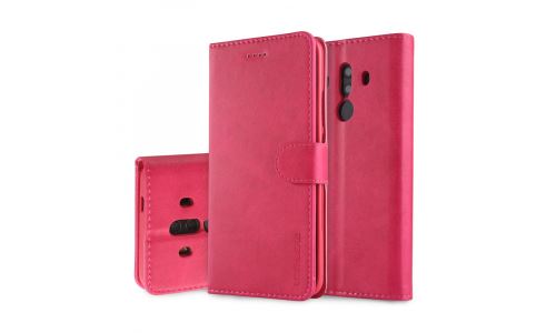 Etui type portefeuille pour Mate-10 Pro fushia gamme LC.IMEEKE