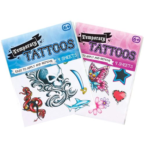 Tobar - 13097 - Bijou et Cosmétique - Tatouages Non Permanents - Assortiment