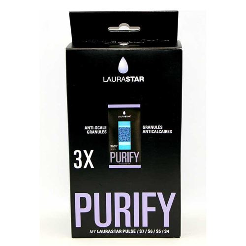 Aqua refill lot de 3 recharges filtres pour centrale vapeur laurastar - 997739