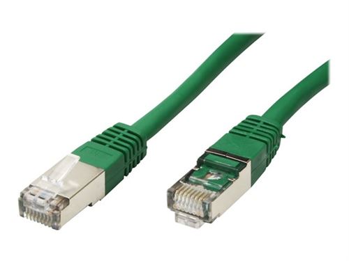 VALUE - Verbindingskabel - RJ-45 (M) naar RJ-45 (M) - 3 m - SFTP, PiMF - CAT 6 - gevormd, met strengen - groen
