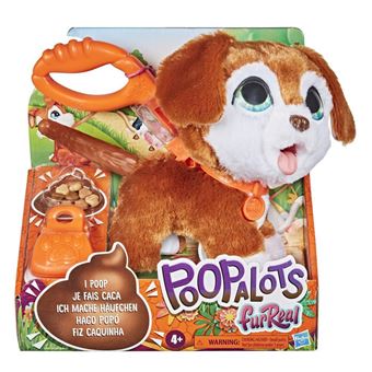 FurReal Friends figurine PoopalotsBig Wags dog girls marron 4-pièces
