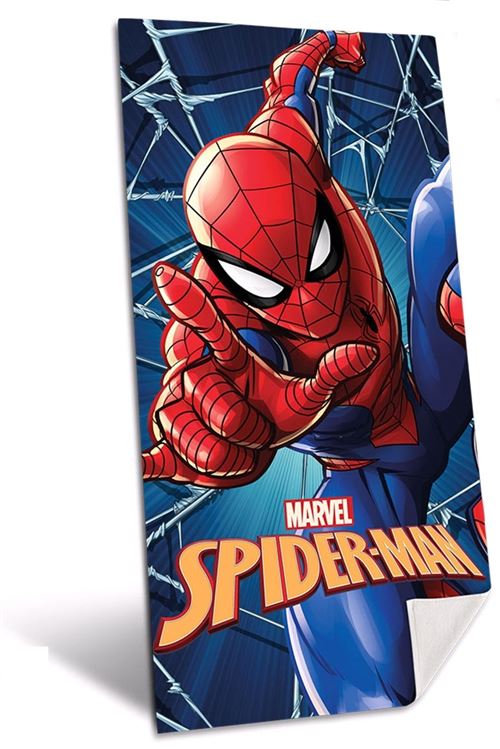 Kids Licensing serviette de plage Spider-Man boys 140 cm polyester
