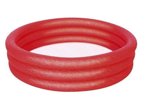 Bestway piscine gonflable 122 x 25 cm vinyle rouge
