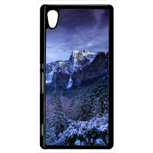 Coque Sony Xperia M4 Paysage Lunaire Montagne