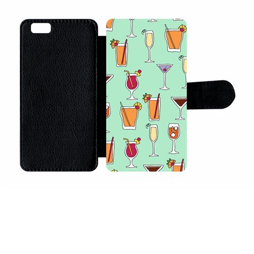Etui À Rabat Apple Iphone 6 Cocktails Font Vert