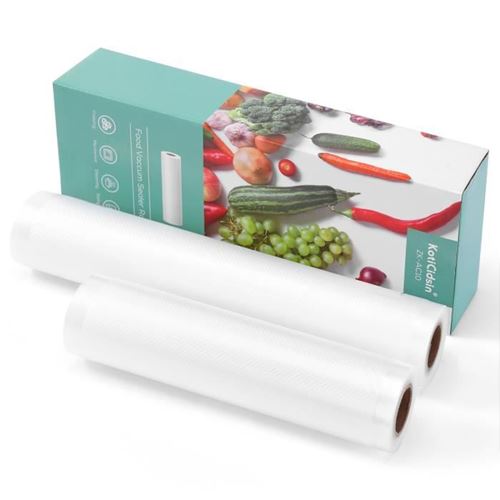 KotiCidsin Sac sous vide alimentaire, Rouleaux d'emballage pour 20x300cm & 28x300cm