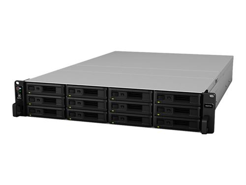 Synology RackStation RS3618XS - NAS-server - 12 bays - rack-uitvoering - SATA 6Gb/s - RAID 0, 1, 5, 6, 10, JBOD, RAID F1 - RAM 8 GB - Gigabit Ethernet - iSCSI ondersteuning - 2U