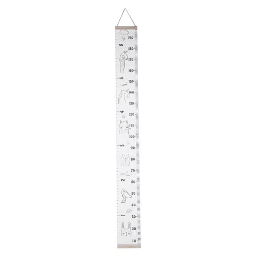 Autocollant Mural en Bois enfant Règle Mesure de Hauteur Décoration de Maison - Style A