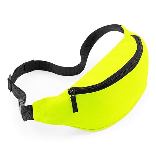 Sac banane sacoche ceinture BG42 jaune fluo Sac banane Achat prix fnac