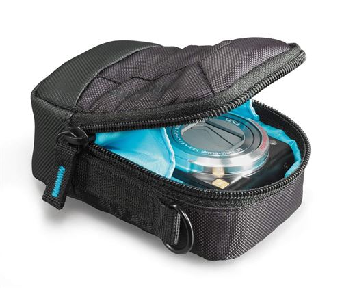Cullmann Berlin Compact 300 Etui Pour Appareil Photo Bleu Foncé/gris