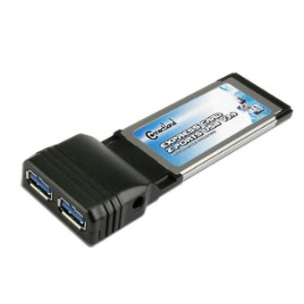 Express card 34mm USB v3.0 2 ports externes - 1