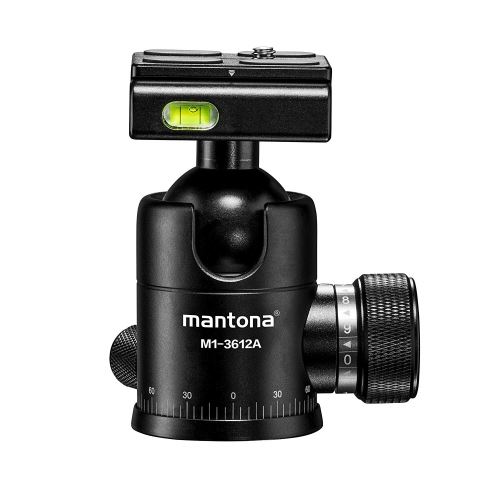 Mantona Onyx 12 T&ecirc;te sph&eacute;rique pour tr&eacute;pied