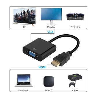 Adaptateur VGA vers HDMI pour PC ASUS VivoBook Convertisseur