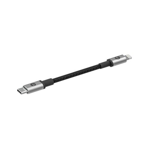 mophie - Câble Lightning - USB-C mâle pour Lightning mâle - 1 m - noir - pour Apple iPad/iPhone/iPod (Lightning)