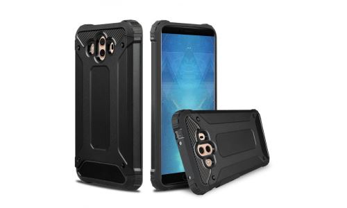 Coque Hybride pour Huawei Mate-10 coloris noir