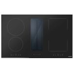 Scholtès SOTH1900B - Table de cuisson à induction - 4 plaques de cuisson - Niche - largeur : 84 cm - profondeur : 50 cm - classe A avec échappement par aspiration descendante (extraction et recirculation avec kit de recirculation supplémentaire)