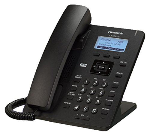 Panasonic hdv130neb SIP Terminal de Noir 5,84 cm