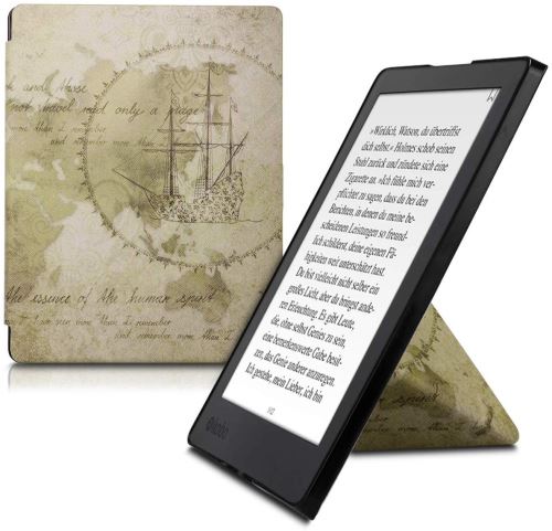 Etui avec Support pour Kobo Aura H2O Edition 2 Carte nautique