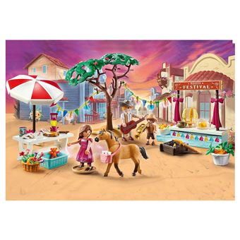 Playmobil Spirit Au galop en toute liberté 70694 Festival de Miradero