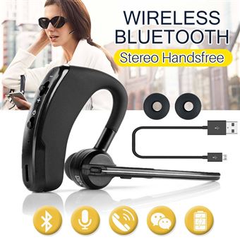 Noir- JOLLINI 5,6 -Écouteur sans Fil Bluetooth Kit Mains Libres Oreillette Bluetooth Compatible avec Samsung Galaxy A8 