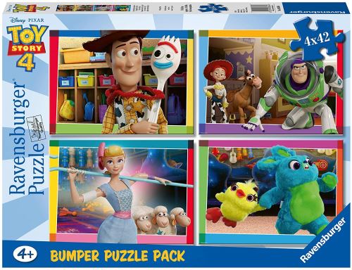 Ravensburger - 06836 - Toy Story 4 Puzzle - Bumper Pack - 4 x 42 Pièces