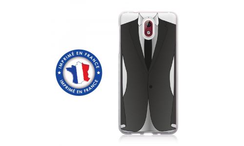 Coque souple pour Nokia 3-1 avec impression Motifs smoking