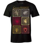 T-shirt Game Of Thrones - Badges of the King