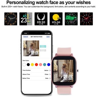 Montre connectee wish on sale