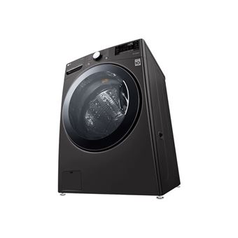 LG F71P12BS - Machine à laver - WiFi - largeur : 70 cm - profondeur : 77 cm - hauteur : 99 cm - chargement frontal - 127 litres - 17 kg - 1100 tours/min - noir