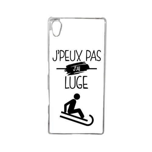 Coque j peux pas j ai luge 1 compatible sony xperia z5 transparent