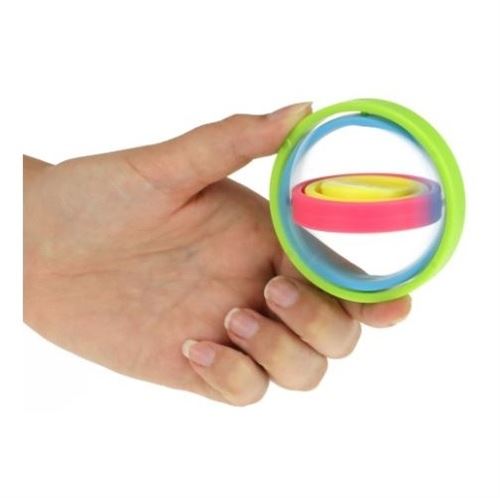 Toi-Toys Anneaux gyroscopiques magiques avec lumière