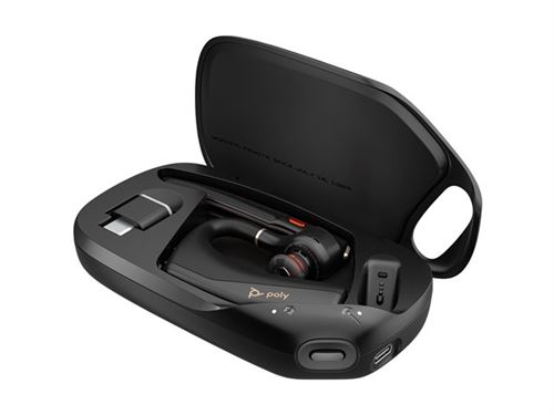 HP Poly Voyager Legend 50-M UC - Micro-casque - intra-auriculaire - Bluetooth - sans fil - USB-C via un adaptateur Bluetooth - noir - certifié UC, Certifié pour Microsoft Teams