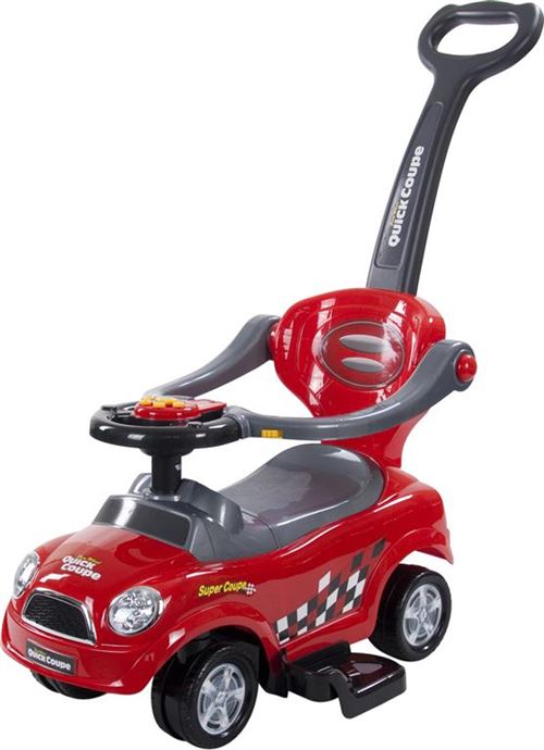 Jet Trotteur Voiture Bebe Enfant 2en1 Porteur Des 24 Mois Rouge Voiture Achat Prix Fnac