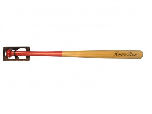 Angel Sports Batte de baseball 76CM rouge naturel 50MM