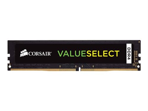 Corsair Value Select - Ddr4 - Module - 8Go - Dimm 288 Broches - 2666 Mhz / Pc4-21300 - Cl18 - 1.2 V - Mémoire Sans Tampon - Non Ecc
