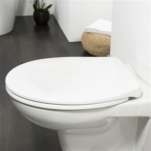 Tiger Abattant WC Tulsa Thermoplast Blanc 250010646 Accessoires salles de bain et WC a la Fnac