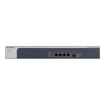 NETGEAR XS505M - Commutateur - non géré - 4 x 10 Gigabit Ethernet + 1 x 10 Gigabit SFP+ - de bureau, Montable sur rack - 1