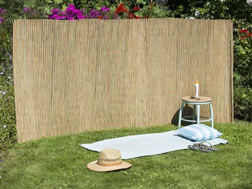 Canisse de carex naturel - 3 m x H.1,50 m
