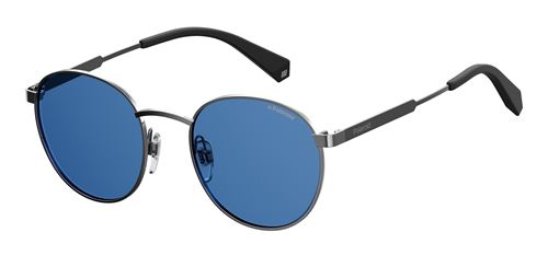 Polaroid lunettes de soleil 2053/Spjp/C3 unisexe argent/bleu