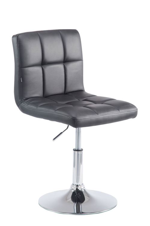 CLP Chaise lounge Palma V2 similicuir , Noir