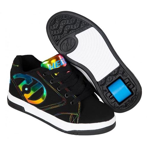 Chaussures à roulette HEELYS Propel 2.0 (770844) Black/Rainbow Foil - Taille EU 35