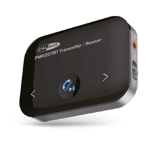 caliber pmr207bt emetteur et récepteur bluetooth avec batterie intégrée
