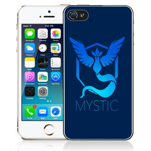 Coque pour iPhone 5C pokémon go mystic blue
