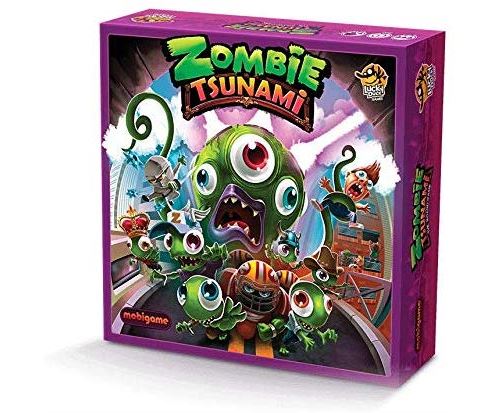 Lucky Duck Games LKY030 Tsunami Zombie Multicolore - version anglaise