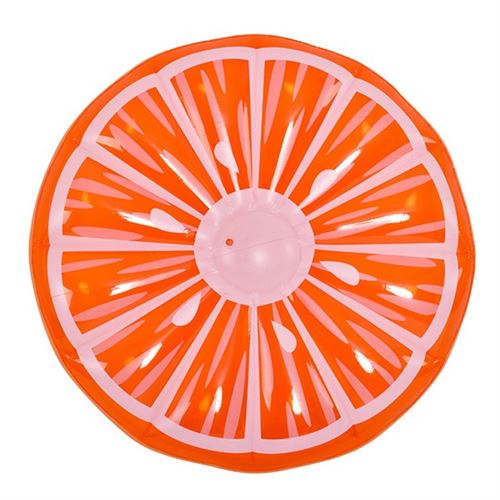 Matelas rond Orange - Jilong